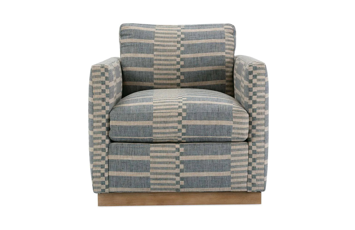 Allie Custom Swivel Chair - Rug & Home