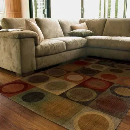 Allure 53A Green/ Brown Rug