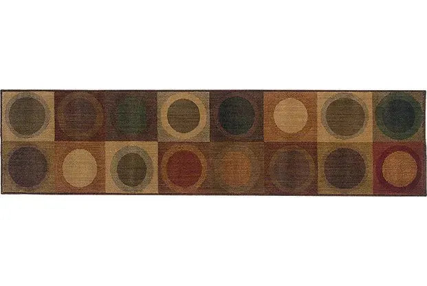 Allure 53A Green/ Brown Rug