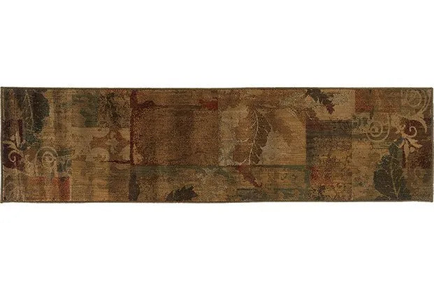 Allure 59A Green/ Red Rug - Rug & Home