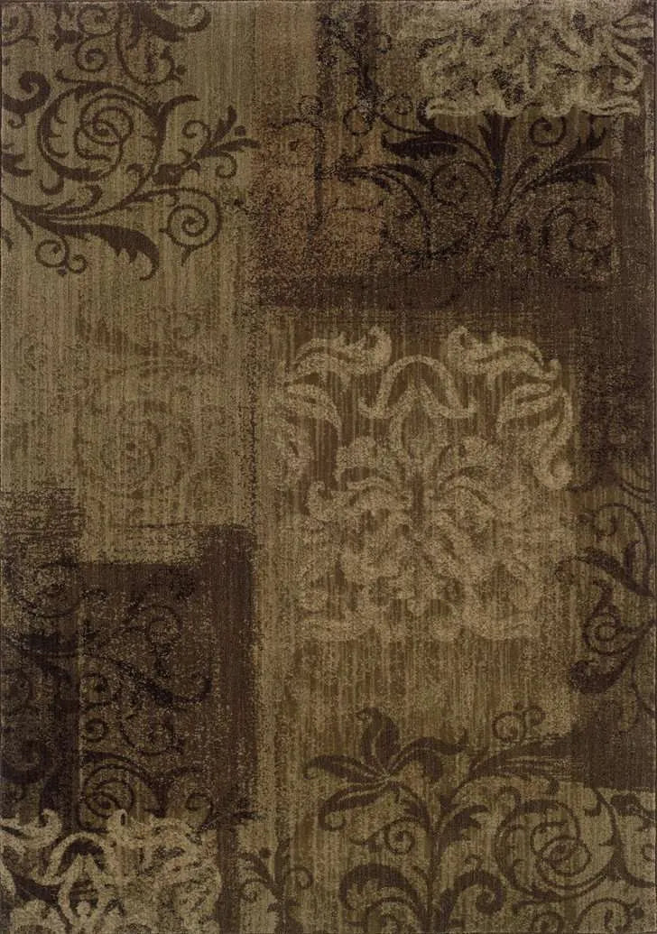 Allure 60B Brown/ Beige Rug - Rug & Home