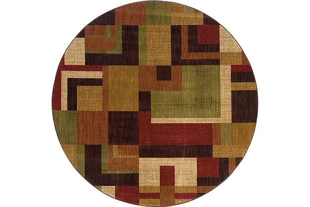 Allure 9A Red/ Gold Rug - Rug & Home