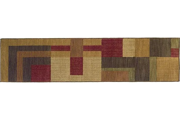 Allure 9A Red/ Gold Rug - Rug & Home