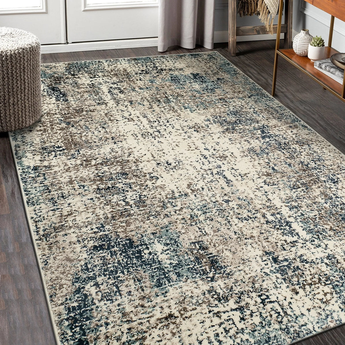 Allure ALU-12 Blue Rug - Rug & Home