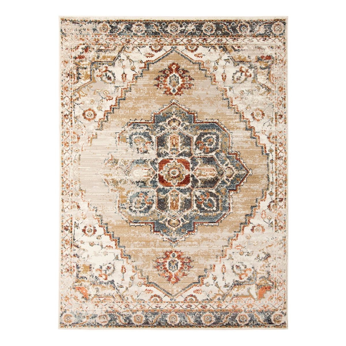 Allure ALU-7 Gold Rug - Rug & Home