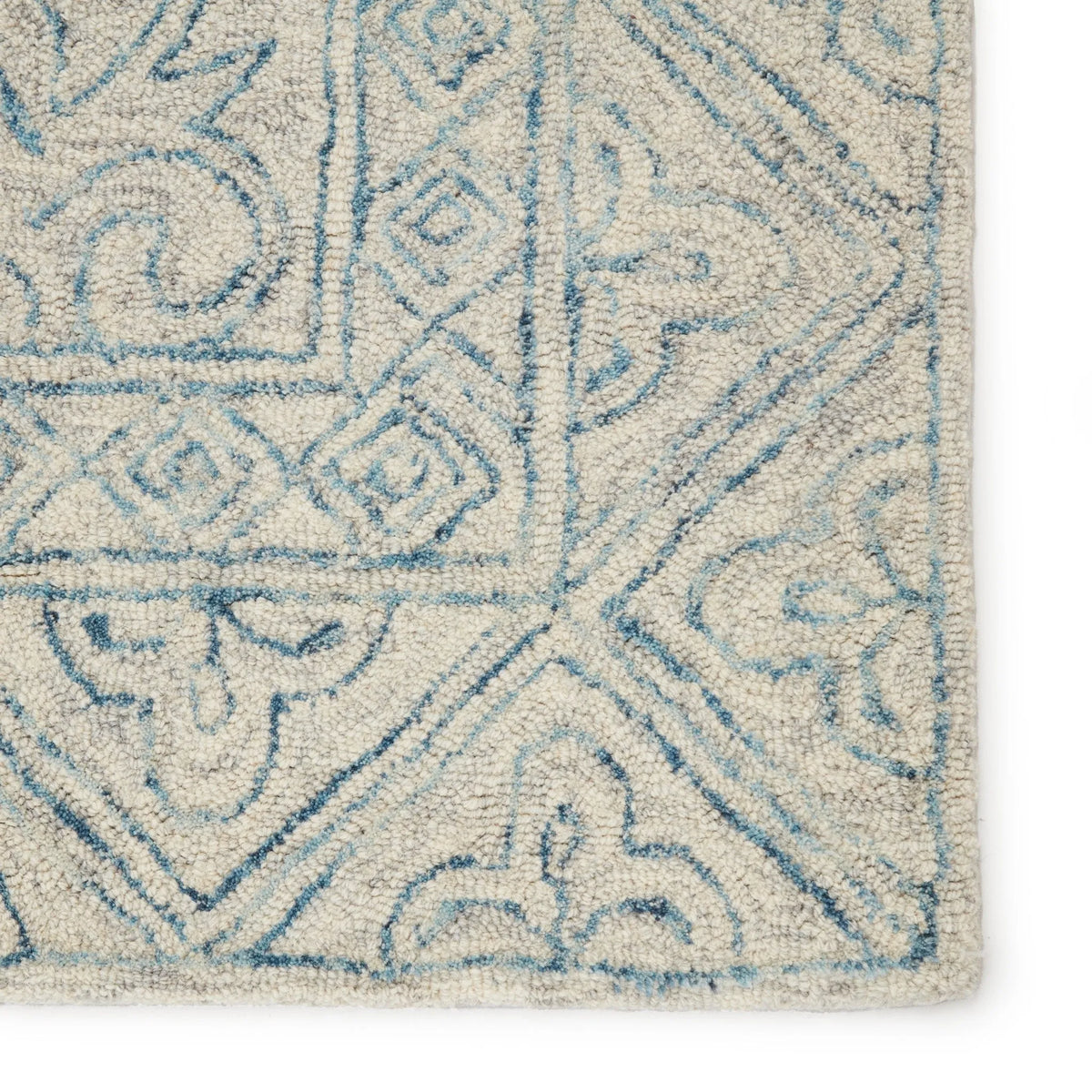 Almira Alr01 Carmen Blue/Light Gray Rug - Rug & Home