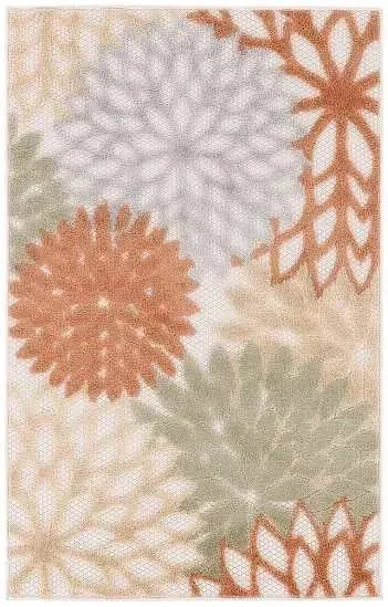Aloha ALH05 Ivory/Multi Area Rug