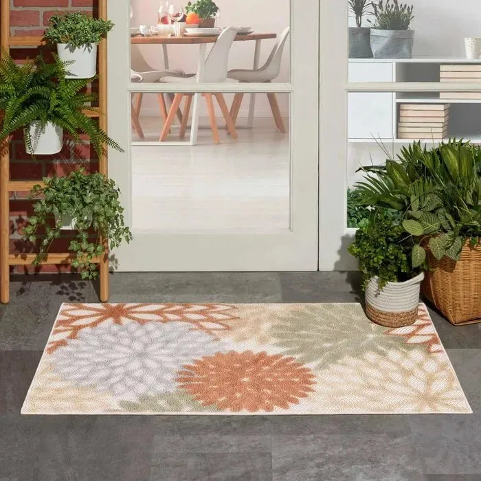 Aloha ALH05 Ivory/Multi Area Rug