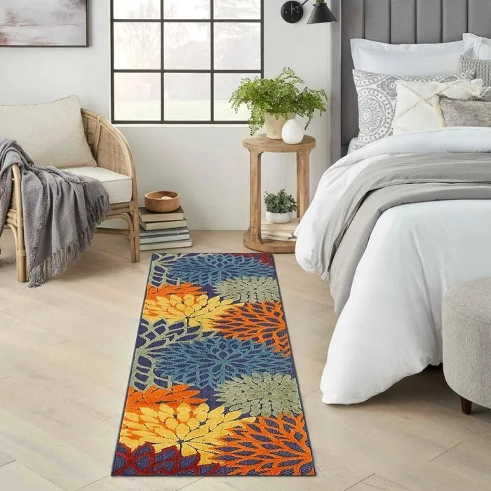 Aloha ALH05 Navy/Multi Area Rug