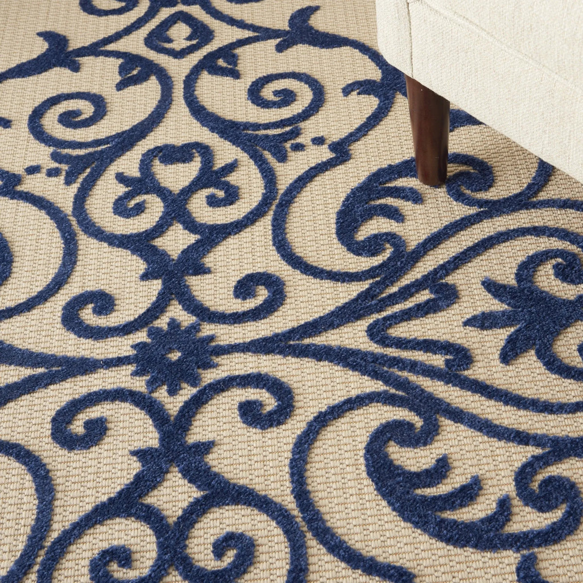 Aloha ALH12 Navy Rug - Rug & Home