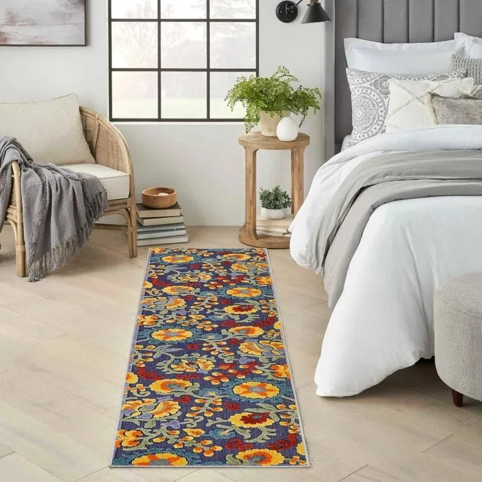 Aloha ALH17 Navy/Multi Area Rug