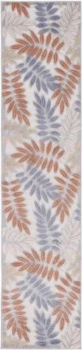 Aloha ALH18 Blue/Mocha Area Rug