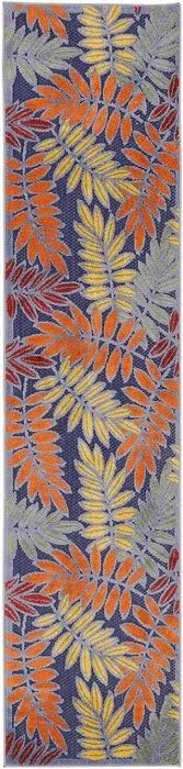 Aloha ALH18 Navy/Multi Area Rug