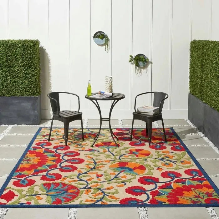 Aloha ALH20 Red/Multi Rug