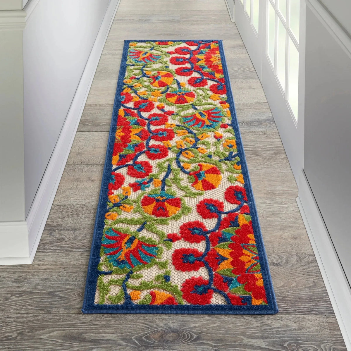 Aloha ALH20 Red/Multi Rug