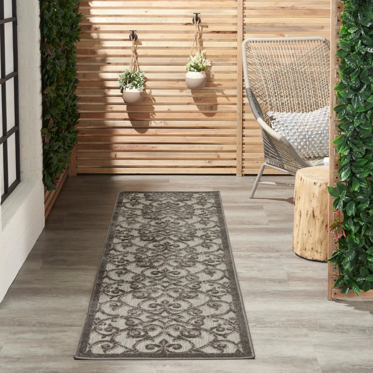 Aloha ALH21 Grey/Charcoal Rug