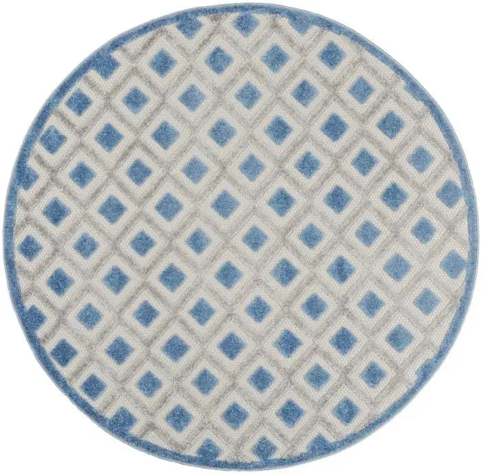Aloha ALH26 Blue/Grey Area Rug