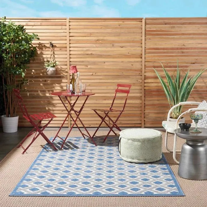 Aloha ALH26 Blue/Grey Area Rug