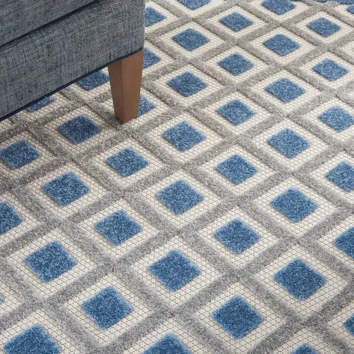 Aloha ALH26 Blue/Grey Area Rug