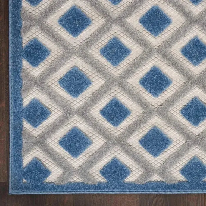 Aloha ALH26 Blue/Grey Area Rug
