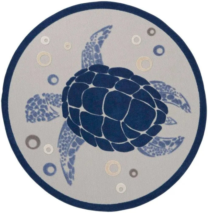 Aloha ALH27 Navy/Blue Area Rug