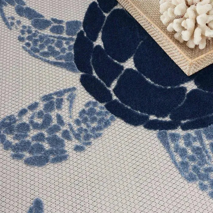 Aloha ALH27 Navy/Blue Area Rug