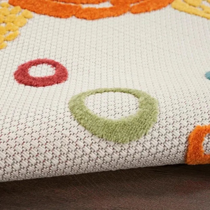 Aloha ALH27 Teal/Multi Area Rug