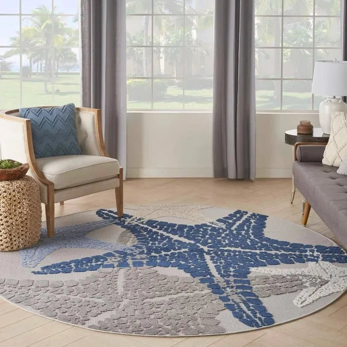 Aloha ALH28 Grey/Multi Area Rug - Rug & Home