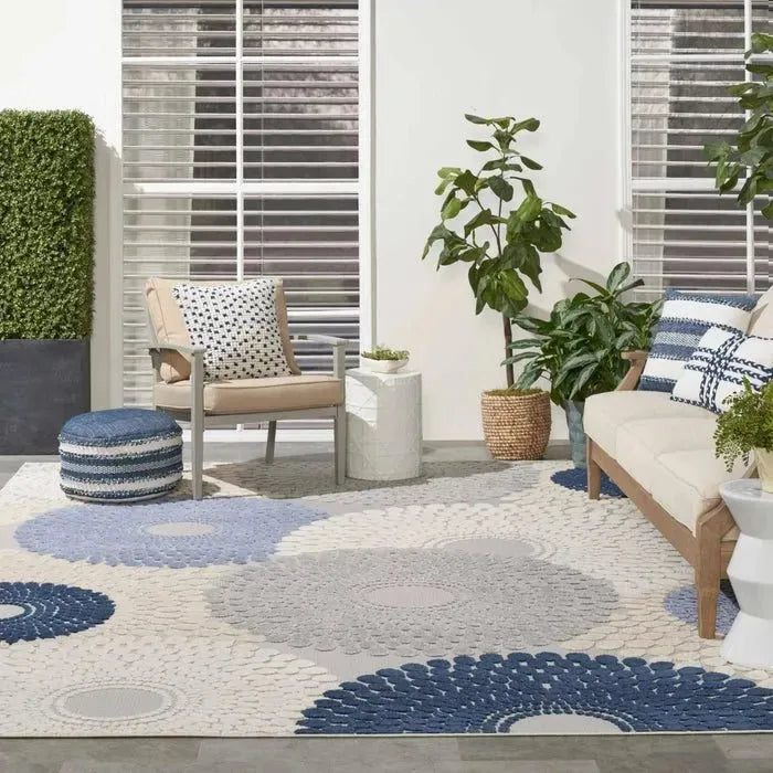 Aloha ALH29 Blue/Grey Area Rug