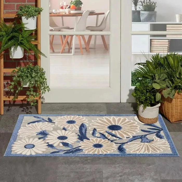 Aloha ALH33 Blue/Grey Area Rug