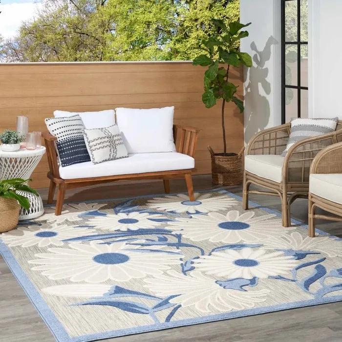 Aloha ALH33 Blue/Grey Area Rug