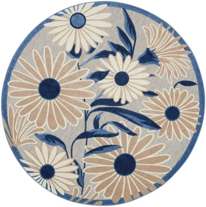 Aloha ALH33 Blue/Grey Area Rug