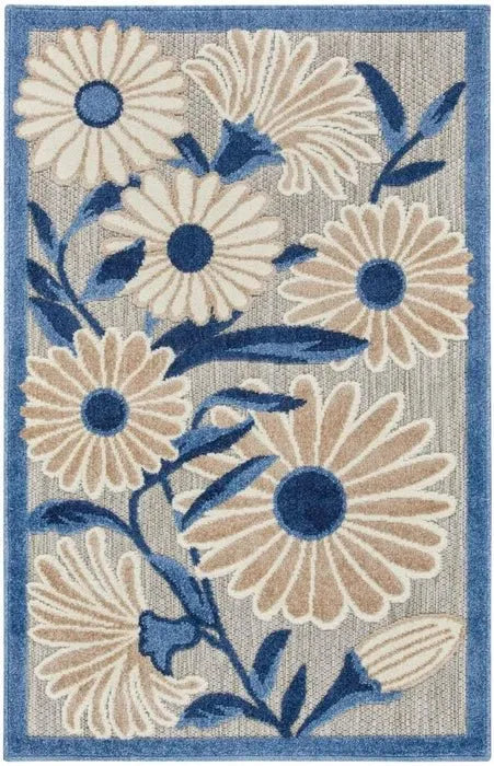 Aloha ALH33 Blue/Grey Area Rug