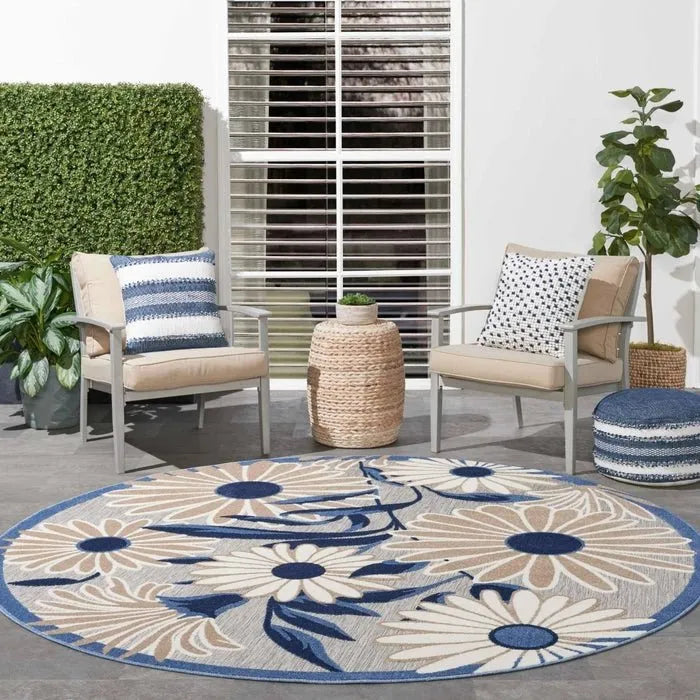 Aloha ALH33 Blue/Grey Area Rug