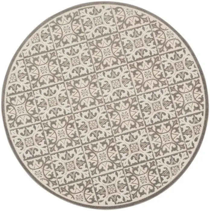 Aloha ALH34 Ivory/Grey Area Rug