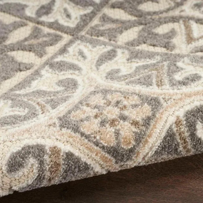 Aloha ALH34 Ivory/Grey Area Rug