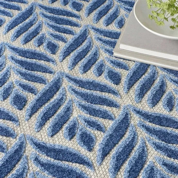 Aloha ALH35 Blue Area Rug