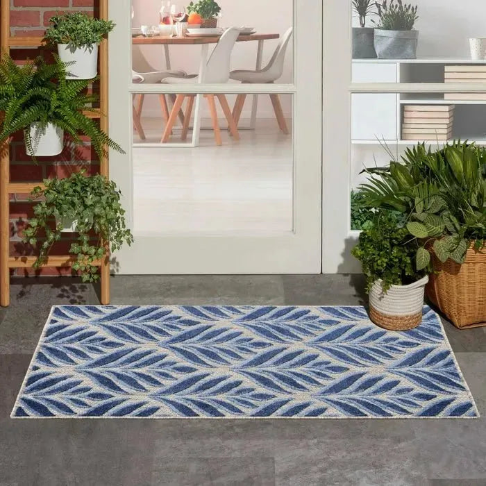 Aloha ALH35 Blue Area Rug