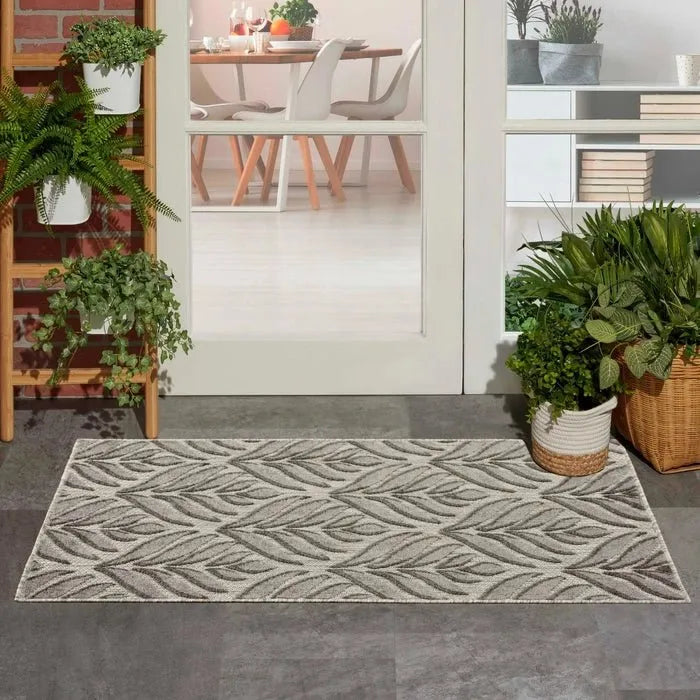 Aloha ALH35 Charcoal Area Rug - Rug & Home