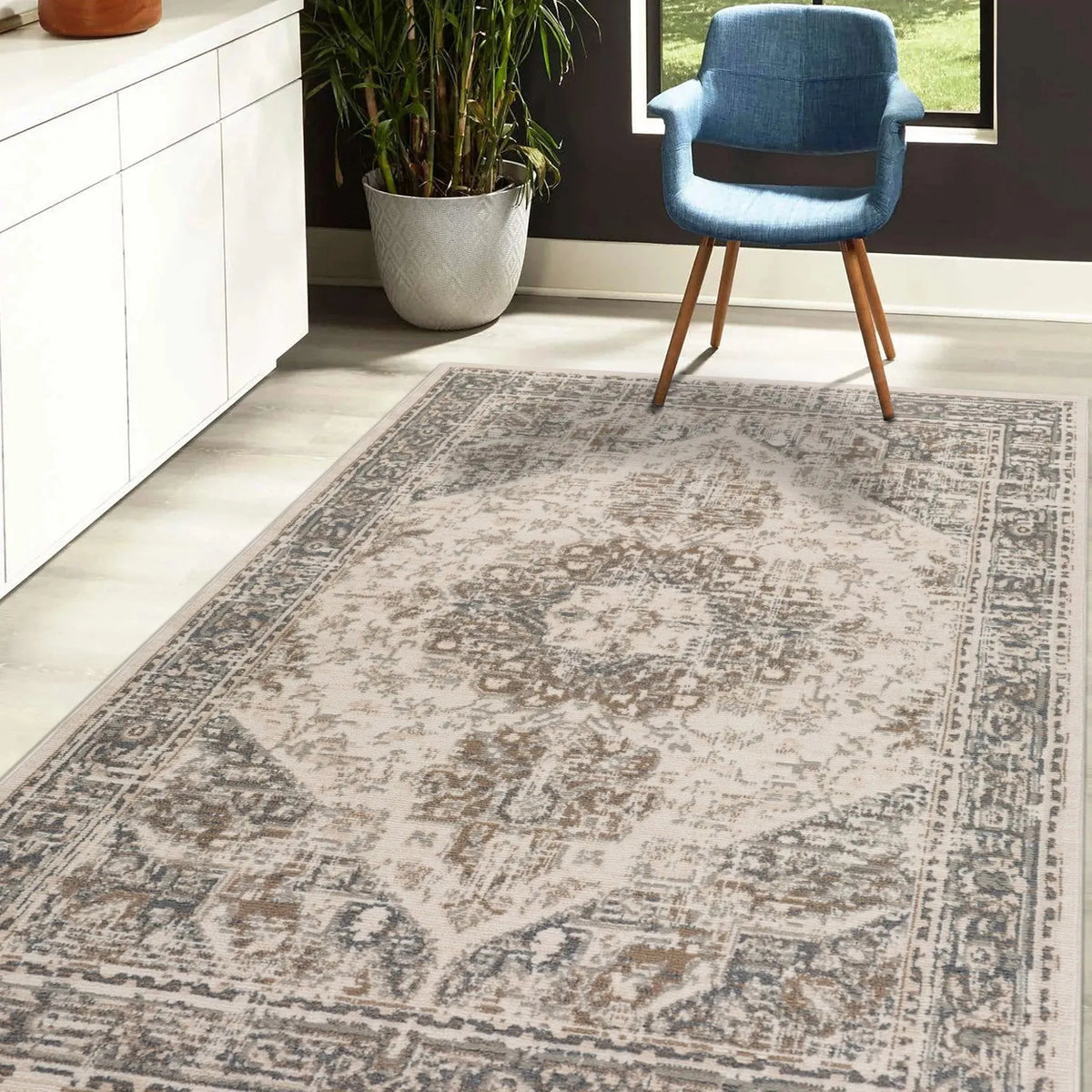 Alpine ALP-11 Light Beige Rug