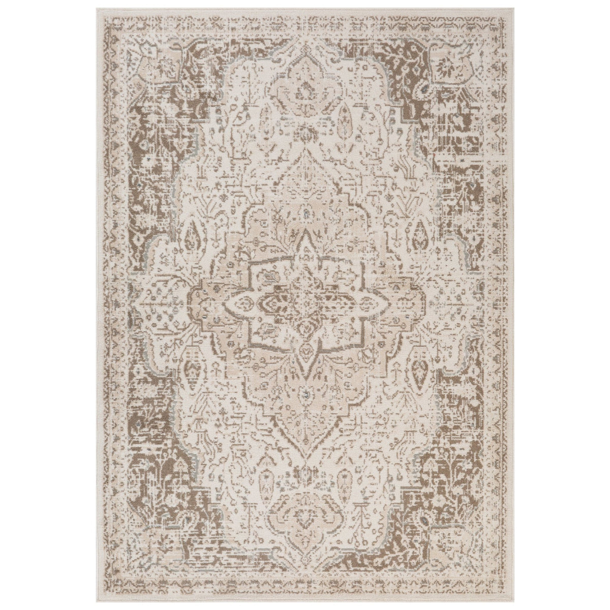 Alpine ALP-12 Light Cream Rug - Rug & Home