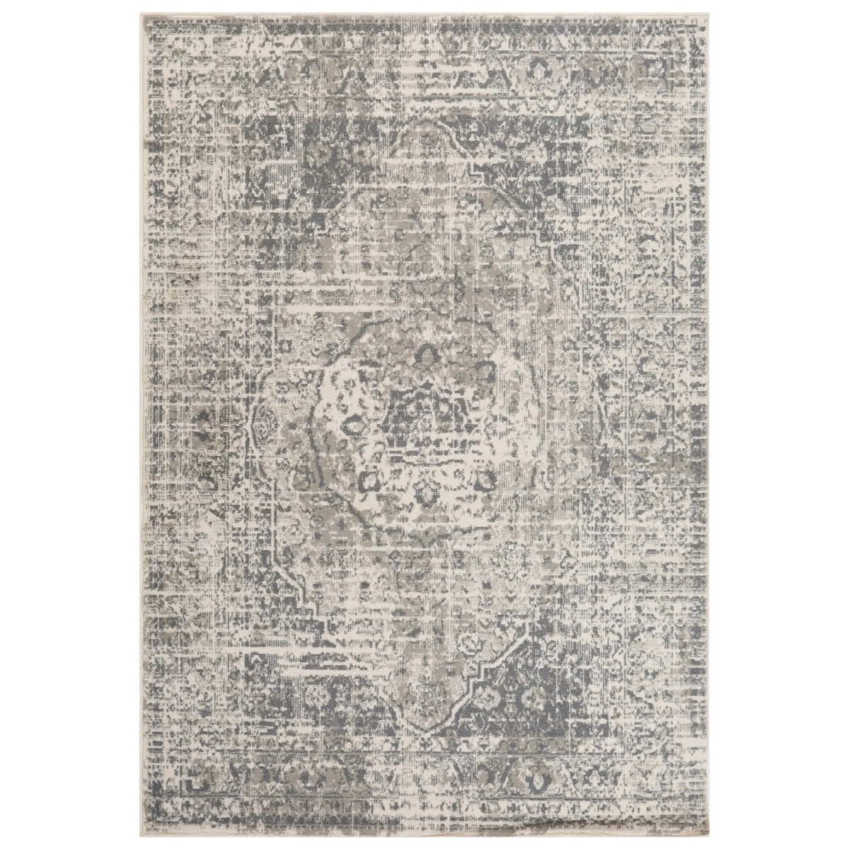 Alpine ALP-4 Medium Grey Rug - Rug & Home