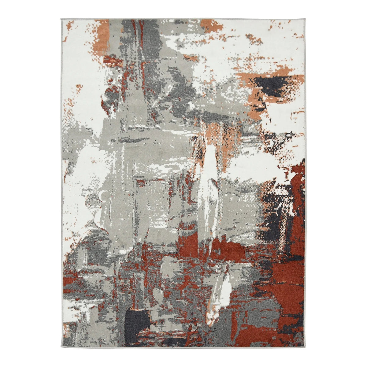 Alpine ALP-5 Rust Rug - Rug & Home