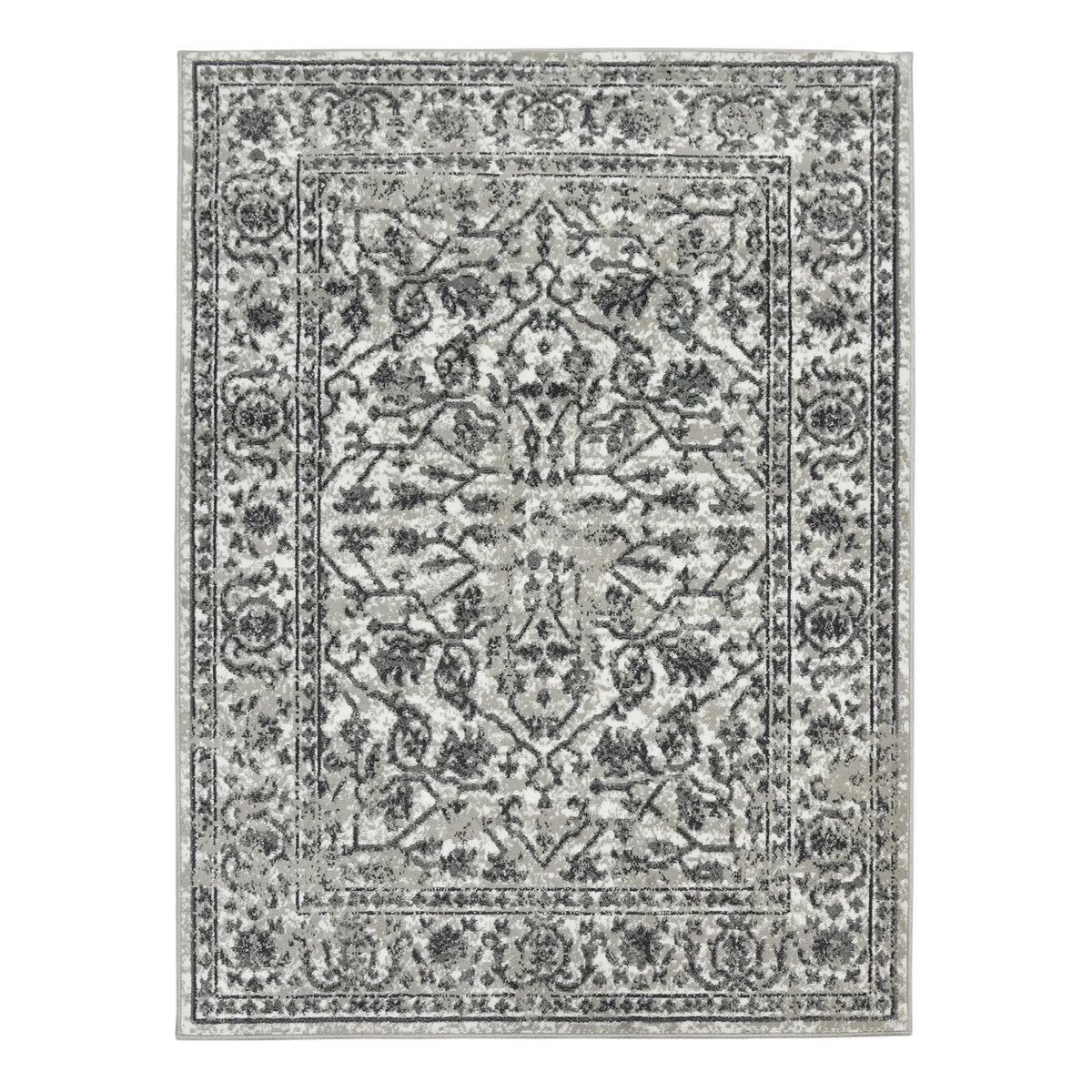 Alpine ALP-7 Dark Grey Rug - Rug & Home