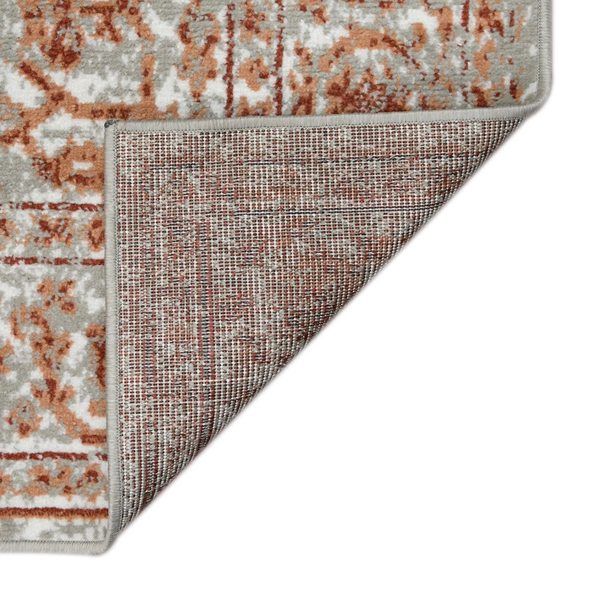 Alpine ALP-9 Orange/Grey Rug - Rug & Home