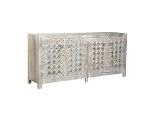 Alta 4Dr Diamond Carving Sideboard - Rug & Home