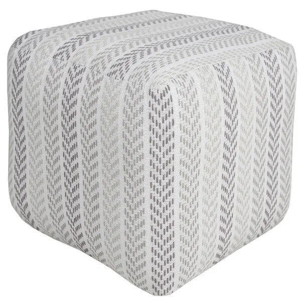 Altair 34045GRY Grey Pouf - Rug & Home