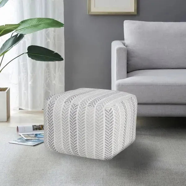 Altair 34045GRY Grey Pouf