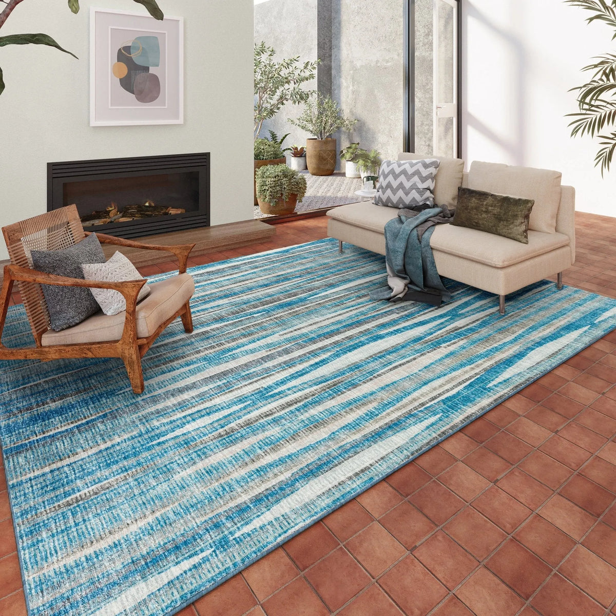 Amador AA1 Sky Rug - Rug & Home