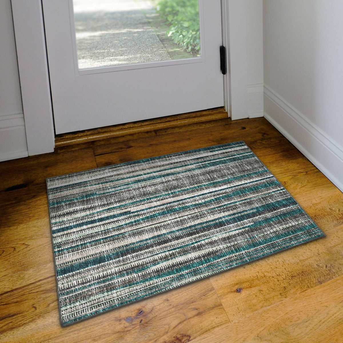 Amador AA1 Teal Rug - Rug & Home